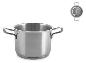 Pentola 2 manici Elodie in acciaio inox 18/10 cm 16