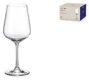 Set 6 calici Reserve in vetro sonoro trasparente cl 45