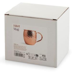 Mug in acciaio inox ramato cl 50