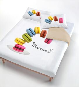 Copripiumino con Stampa sul Sacco e Federe Macarons Singolo