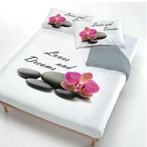 Copripiumino con Stampa sul Sacco e Federe Love And Dreams Singolo