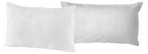 Coppia di Federe 52x82 cm in Cotone Tinta Unita Bianco