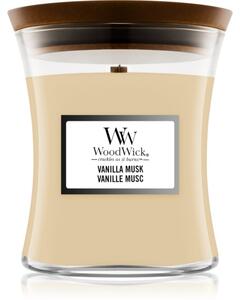 Woodwick Vanilla Musk candela profumata 275 g