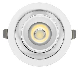 Faro LED da Incasso 15W, Orientabile, CCT Bianco Variabile, Foro Ø75mm Colore Bianco Variabile CCT