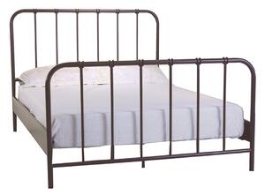 Struttura Letto Matrimoniale in Metallo 208x145cm Barre Bronzo Antico
