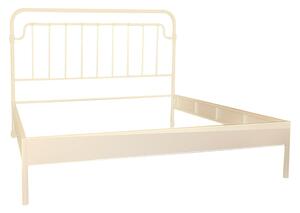 Struttura Letto Matrimoniale in Metallo 160x195x115,5cm Nodi Bianco