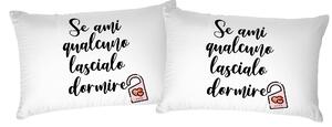 Set 2 Federe con Stampa Digitale in Cotone Printed 08