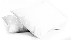 Set di 2 Federe 52x82 cm in Microfibra Aloe Vera Bianche