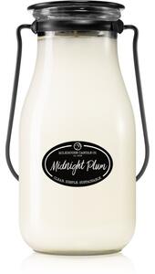 Milkhouse Candle Co. Creamery Midnight Plum candela profumata Milkbottle 397 g
