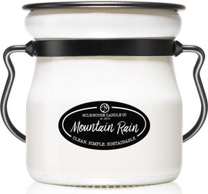Milkhouse Candle Co. Creamery Mountain Rain candela profumata Cream Jar 142 g