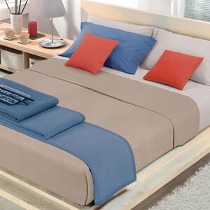 Coperta Misto Cotone Singola Cober Coprice Ecru