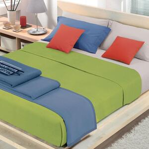 Coperta Misto Cotone Singola Cober Coprice Verde Kiwi