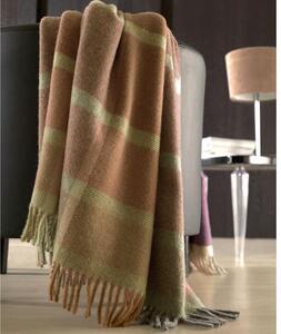 Coperta Pura Lana Singola 380gr Cober Denver Beige