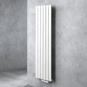 Doporro Radiatore Verticale da Bagno 160x46cm, Radiatore a Pannello Termoarredo da Parete e Pavimento in Acciaio, Bianco