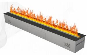 Camino elettrico a Vapore Acqueo 3D APP bruciatore inserto da incasso 125 PRO-LINE