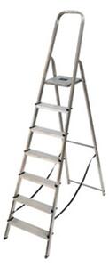 Scala domestica in alluminio 7 gradini C Line Easy-Dom 100 kg