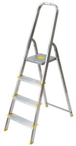 Scala domestica in alluminio 4 gradini C Line Simply-Dom EN131