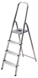 Scala domestica in alluminio 4 gradini C Line Easy-Dom 100 kg