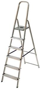 Scala domestica in alluminio 6 gradini C Line Easy-Dom 100 kg