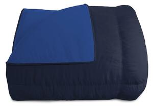 Trapunta Invernale Matrimoniale Doubleface 300gr Blu Scuro/Blu Royal