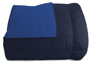 Trapunta Invernale Singola Doubleface 300gr Blu Scuro/Blu Royal