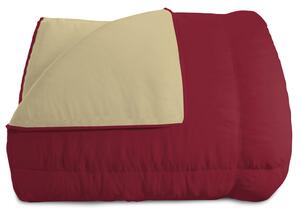 Trapunta Invernale Singola Doubleface 300gr Bordeaux/Panna