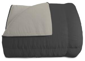 Trapunta Invernale Singola Doubleface 300gr Grigio Chiaro/Grigio Scuro