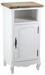 Comodino 1 Anta 1 Ripiano in Legno Country