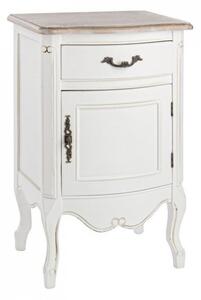 Comodino 1 Anta 1 Cassetto Justine in Legno