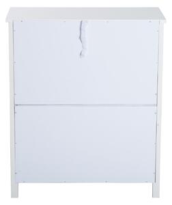 Cassettiera con Cassetti Colorati in Stile Moderno 68x34x76 cm