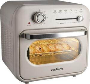 INNOLIVING OUTLET - Friggitrice ad Aria 16 Litri Potenza 1400W con Timer e Termostato Regolabile colore Beige - INN-893C