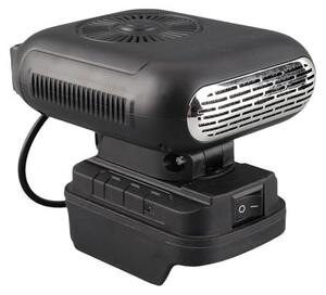 Ventilatore riscaldante a batteria, pieghevole a 90°, con doppia porta USB, compatibile con la serie BL1830