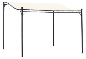 Pergola da Giardino 2.97x2.97m in Metallo Crema