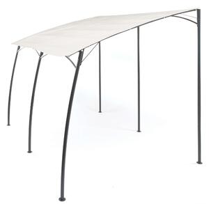 Pergola da Giardino 2.5x3.5 m in Ferro Taddei Pigalle S Beige