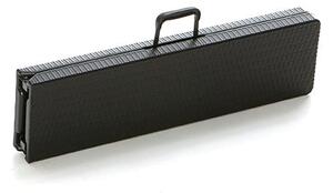 Panca Birreria da Giardino Pieghevole in Rattan Taddei Plastik 180 Nero
