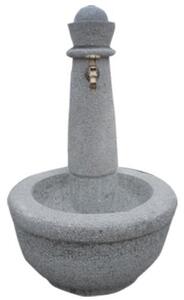 Fontana Fontanella in Granito Cm 57X95H per Arredo Esterno Giardino Piazza