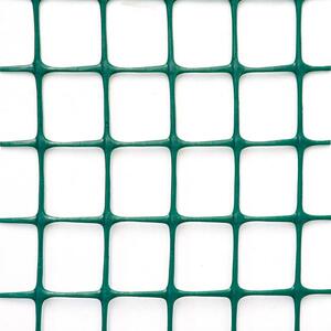 Rete Quadra da Giardino 50mm in Plastica 1x25m Rama Mirror Verde