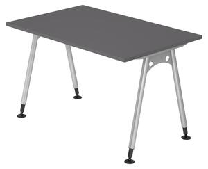 Bümö Scrivania Serie A - Dimensioni: 120 x 80 cm, Decorazione: grafite