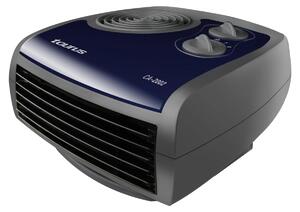Stufa elettrica con ventola, 2000 W, capacità 1 litro, 44 dB, colore blu