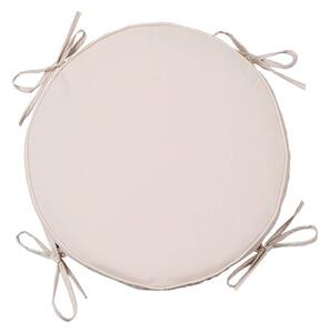Cuscino per Sedie da Giadino Ø40cm Bauer Box Ecrù