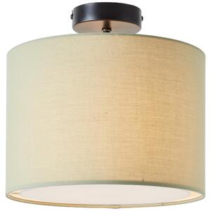 Brilliant Lampe Aike plafoniera 28cm verde metallo/plastica verde 1x A60, E27, 40 W