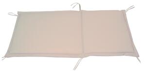 Cuscino per Poltrona da Giardino 94x41cm Bauer Summer Ecrù