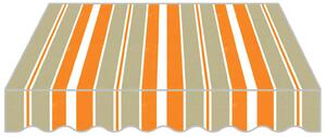 Tenda da Sole a Caduta 2x2,5m Tessuto in Poliestere Disegno P3030