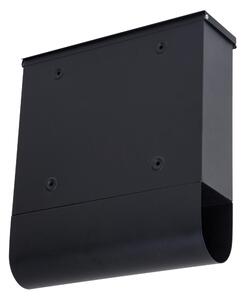 Cassetta Postale Lettere Posta in Acciaio Nero 30.5x33.5x9.6 cm
