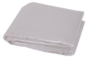 Telo Copertura per Mobili da Giardino Impermeabile Anti UV Anti Muffa in PE Trasparente Ø200x90 cm