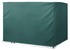 Telo Copertura per Dondolo e Mobili da Giardino Impermeabile Verde 215x155x150 cm