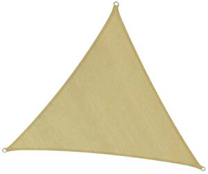 Tenda Vela da Giardino Triangolare 5x5x5m Ecrù