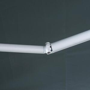 Tenda da Sole Avvolgibile a Parete 3.65x2.5m in Poliestere Grigio