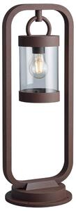 Lampada da parete, color ruggine, altezza 60 cm