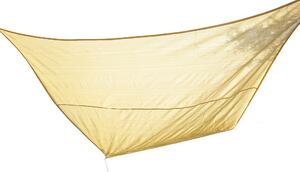 Tenda Vela da Giardino Quadrata 3,6x3,6 m Beige